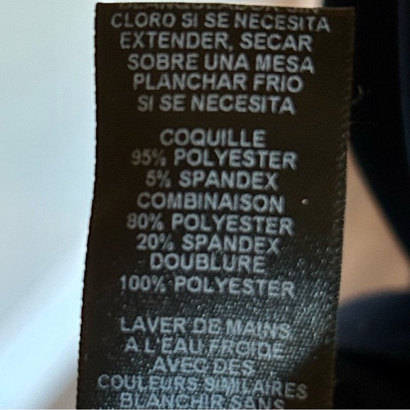 Jessica Howard - Size 12P - Navy Blue Dress - Worn Once - Picture 8 of 10